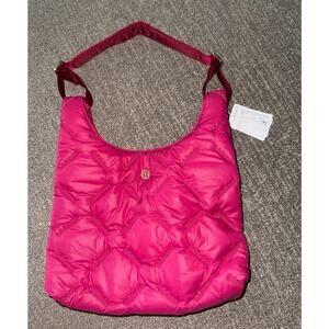 NWT $98 Lululemon Quilty Pleasures Shoulder Bag MINI 5L,Pink Sold Out Color
